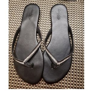 Flip Flops with rhinestones